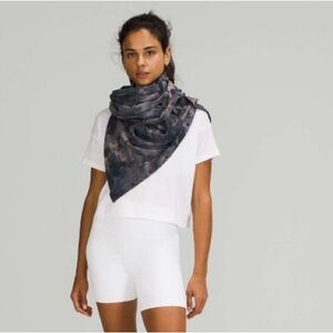 Lululemon Stylish Customizable Tie-Dye Scarf